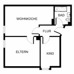 Miete 2 Schlafzimmer wohnung von 47 m² in Gelsenkirchen