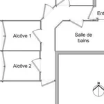 Appartement de 64 m² avec 2 chambre(s) en location à Lyon 6eme Arrondissement