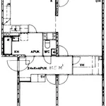 Vuokraa 3 makuuhuoneen asunto, 81 m² paikassa Vantaa