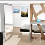 Rent 1 bedroom apartment of 23 m² in Stuttgart