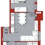 Rent 3 bedroom apartment of 242 m² in Torino