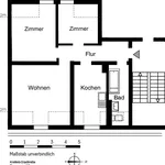 Miete 3 Schlafzimmer wohnung von 55 m² in Krefeld