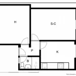 Alquilo 1 dormitorio apartamento de 52 m² en Madrid