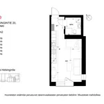 Rent 1 bedroom apartment of 28 m² in Helsinki