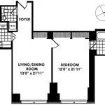 Rent 1 bedroom apartment of 83 m² in New York