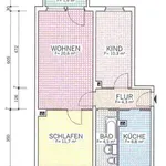 Miete 3 Schlafzimmer wohnung von 59 m² in Döbeln