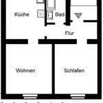 Miete 2 Schlafzimmer wohnung von 50 m² in Duisburg