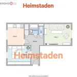 Rent 3 bedroom apartment of 51 m² in Havířov