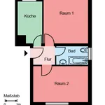 Miete 2 Schlafzimmer wohnung von 50 m² in Werl