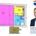 Rent 1 bedroom apartment of 55 m² in Písek