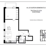 Rent 2 bedroom apartment of 45 m² in Kuopio