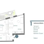 Miete 2 Schlafzimmer wohnung von 42 m² in Graz