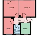 Miete 3 Schlafzimmer wohnung von 58 m² in Castrop-Rauxel