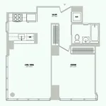 Rent 1 bedroom apartment of 65 m² in New York