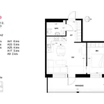 Rent 2 bedroom apartment of 48 m² in Espoo