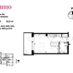 Rent 1 bedroom apartment of 32 m² in Helsinki