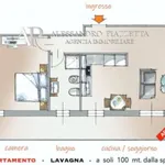 Rent 2 bedroom apartment of 54 m² in Lavagna