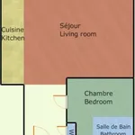 Appartement de 32 m² avec 1 chambre(s) en location à Paris