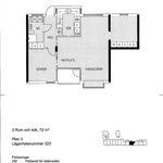 Rent 3 rooms apartment of 72 m², in Jönköping