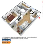 Miete 2 Schlafzimmer wohnung von 55 m² in Monheim