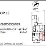 Miete 2 Schlafzimmer wohnung von 59 m² in Deutsch-Wagram