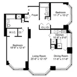 Rent 2 bedroom apartment in New York