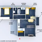 Rent 3 bedroom apartment of 65 m² in Kaznějov