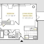 Rent 2 bedroom apartment of 81 m² in New York