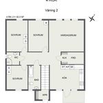 Rent 4 rooms apartment of 92 m², in Dorotea