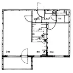 Vuokraa 2 makuuhuoneen asunto, 46 m² paikassa Kuopio