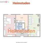 Rent 3 bedroom apartment of 53 m² in Havířov