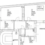 Miete 2 Schlafzimmer wohnung von 66 m² in Vienna