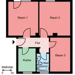 Rent 3 bedroom apartment of 56 m² in Witten