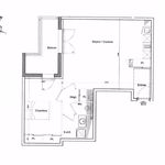 Appartement de 57 m² avec 2 chambre(s) en location à NANTES