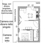 3-room flat excellent condition, first floor, Anzio Colonia, Anzio