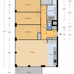 Huur 4 slaapkamer appartement van 107 m² in Nieuwe Werk