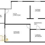 Rent 1 bedroom apartment in Kraków