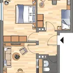 Miete 2 Schlafzimmer wohnung von 48 m² in Wilhelmshaven