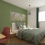 Appartement de 12 m² avec 1 chambre(s) en location à Ch