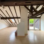 4.5-Zimmer-Dach-Maisonettewohnung mit Balkon!  Mitten in der Stadt!