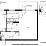 Rent 2 bedroom apartment of 51 m² in Vantaa