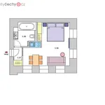 Rent 1 bedroom apartment of 31 m² in Bedřichov