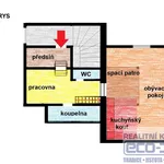 Pronájem, Byty 2+kk, 76 m2, Červený Újezd - Hájek, Praha západ