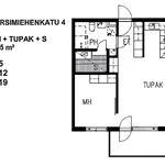 Vuokraa 2 makuuhuoneen asunto, 46 m² paikassa Lahti