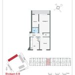 Hyr ett 3-rums lägenhet på 72 m² i Bivägen 6, 8, 10