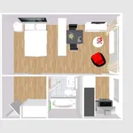 Miete 1 Schlafzimmer wohnung von 35 m² in Zürich