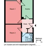 Miete 2 Schlafzimmer wohnung von 63 m² in Iserlohn