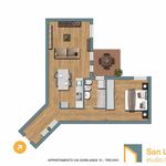 Affitto 2 camera appartamento di 55 m² in Treviso