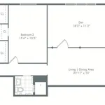 Rent 3 bedroom apartment of 112 m² in New York