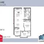 Appartement de 904 m² avec 8 chambre(s) en location à Pointe-des-Cascades